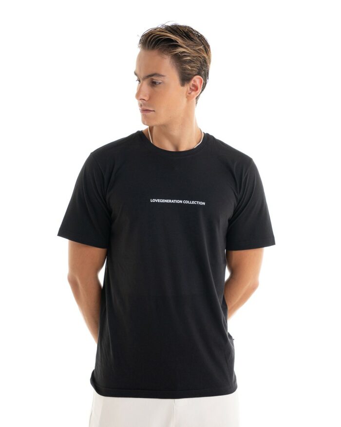 Slim Fit T-shirt ST356 Black