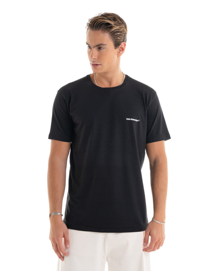 Slim Fit T-shirt ST380 Black
