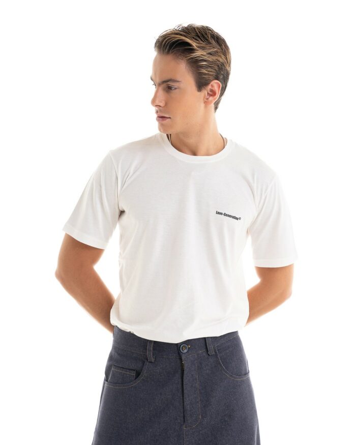 Slim Fit T-shirt ST380 Off-White