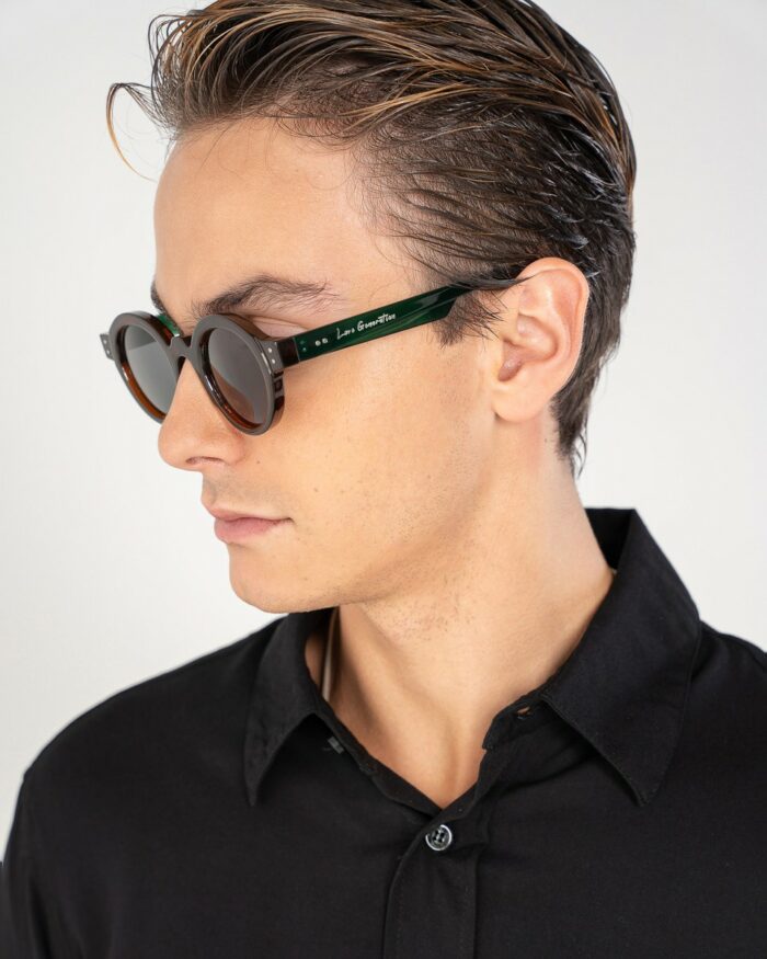 Sunglasses SG003 Author Brown - Green