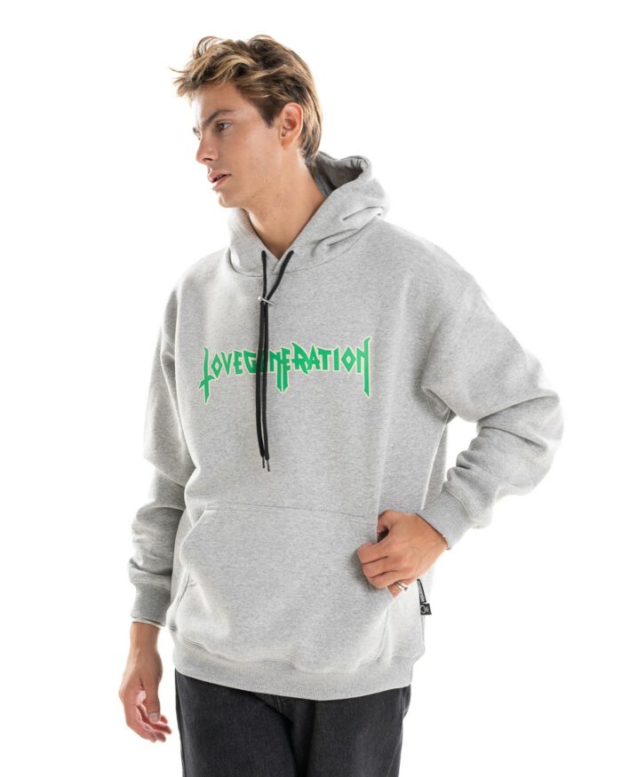 Hoodie HD398G Grey