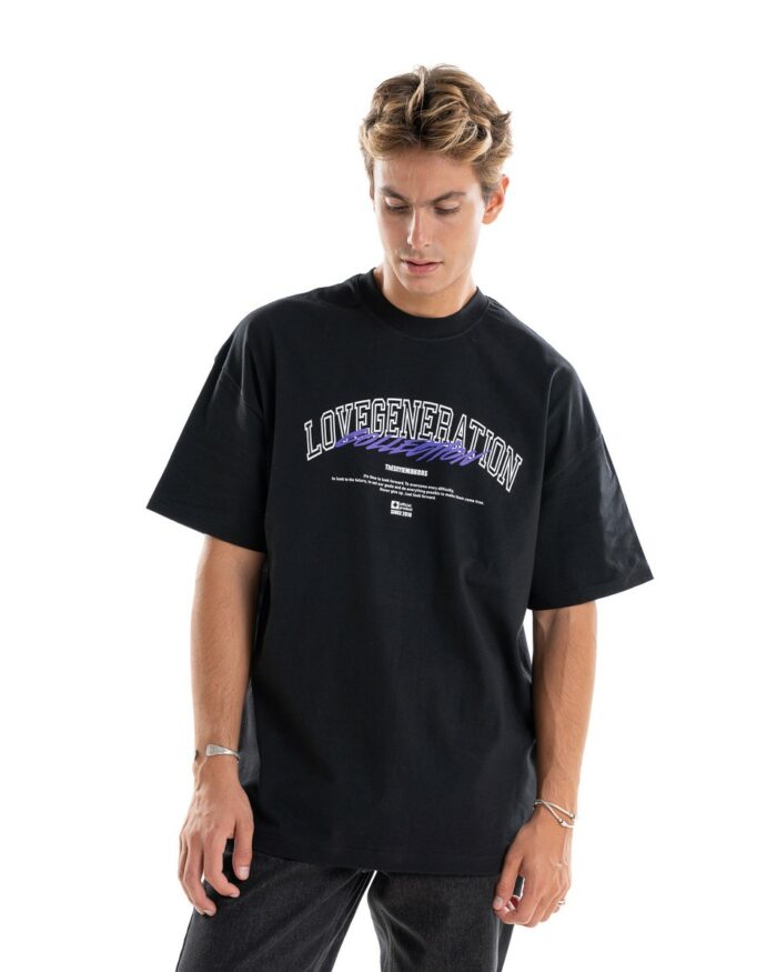 Oversized T-Shirt TLO400 Black