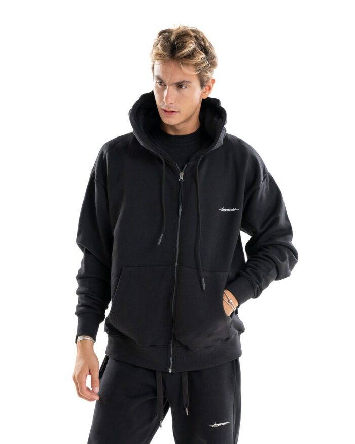Oversized Jacket JH394 Black