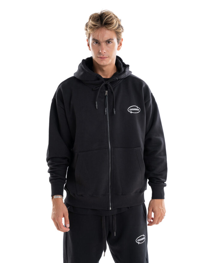 Oversized Jacket JH396 Black