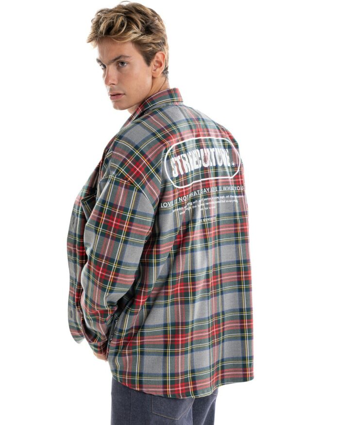 Oversized Shirt Καρό RL 302