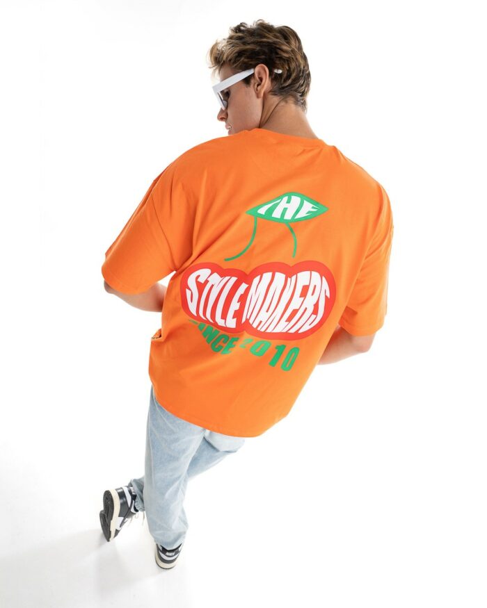 Oversized T-Shirt TLO391 Orange
