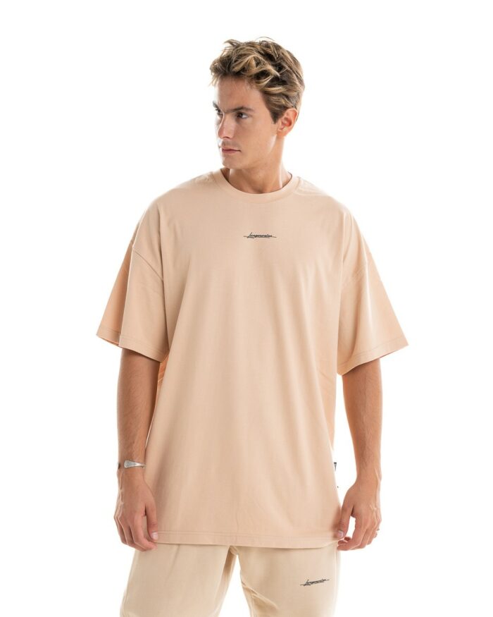 Oversized T-Shirt TLO394 Nude