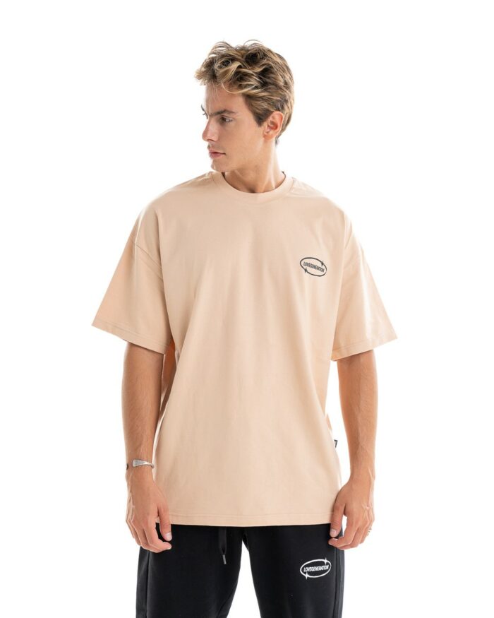 Oversized T-Shirt TLO396 Nude