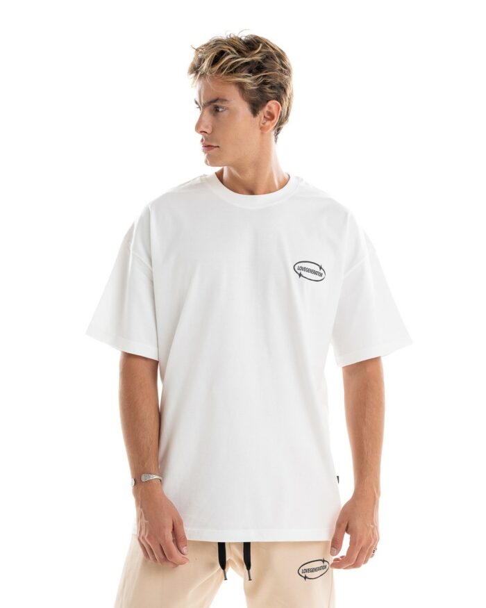 Oversized T-Shirt TLO396 Off-White