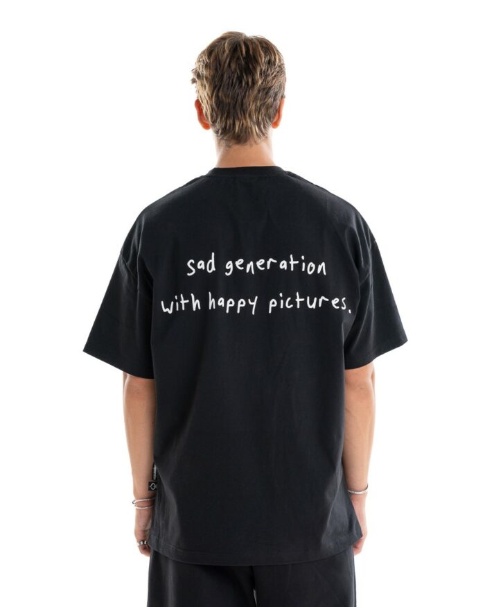 Oversized T-Shirt TLO397 Black