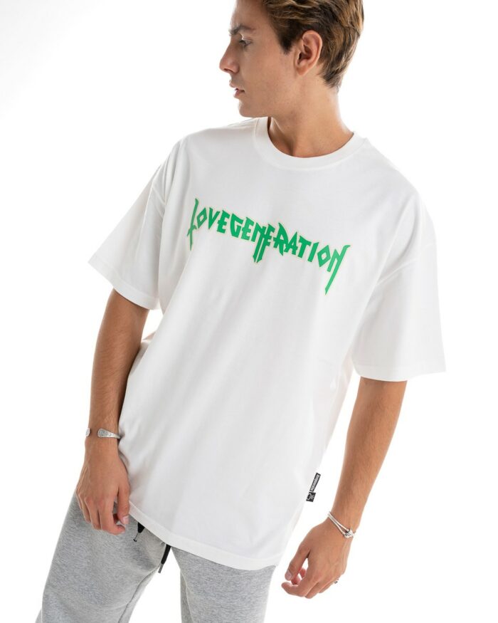 Oversized T-Shirt TLO398G Off-White