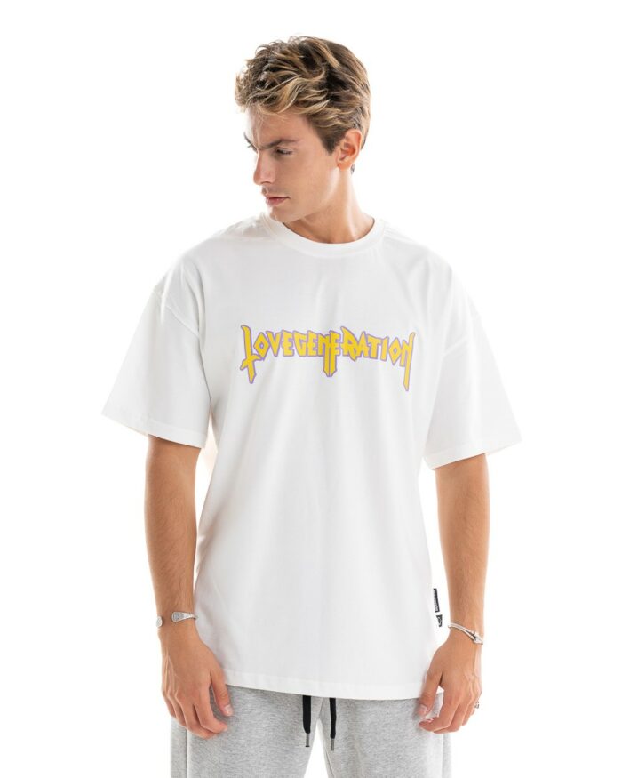 Oversized T-Shirt TLO398P Off-White