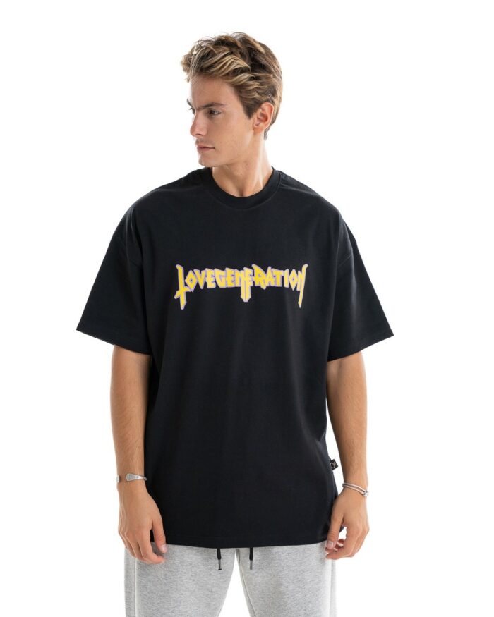 Oversized T-Shirt TLO398P Black