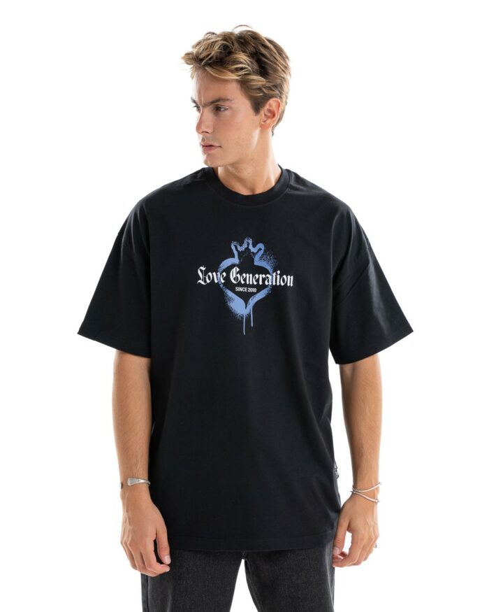 Oversized T-Shirt TLO401 Black
