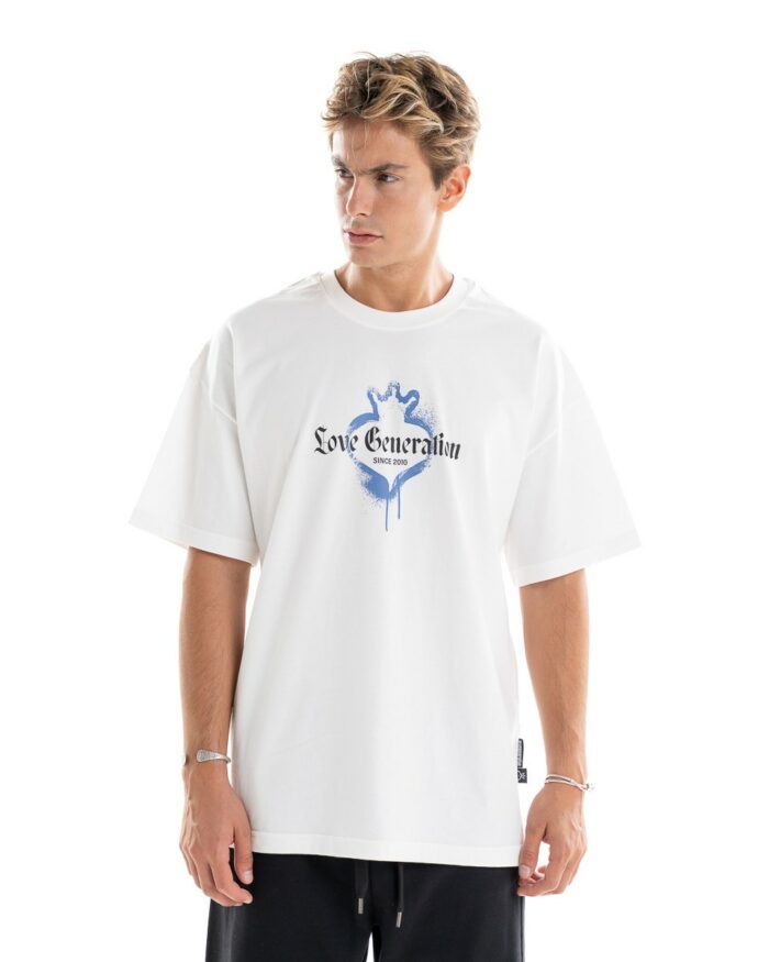 Oversized T-Shirt TLO401 Off-White