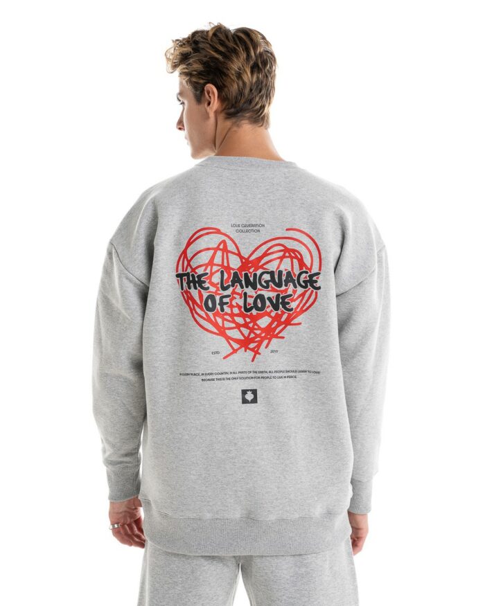 Sweatshirt OS393 Grey