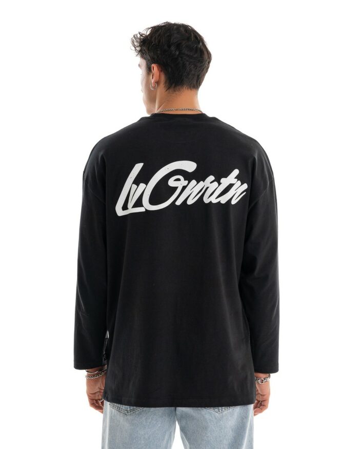 Long T-Shirt TLL402 Black