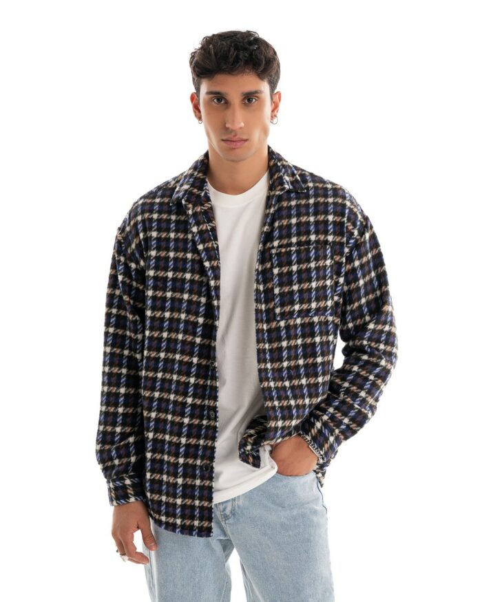 Oversized Shirt Καρό