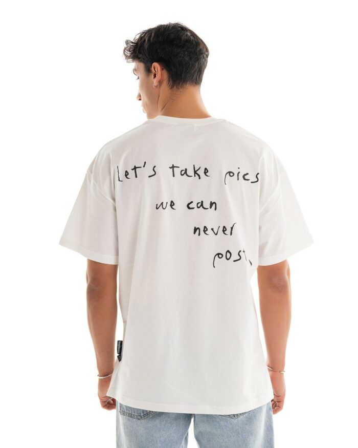 Oversized T-Shirt TLO404 Off-White
