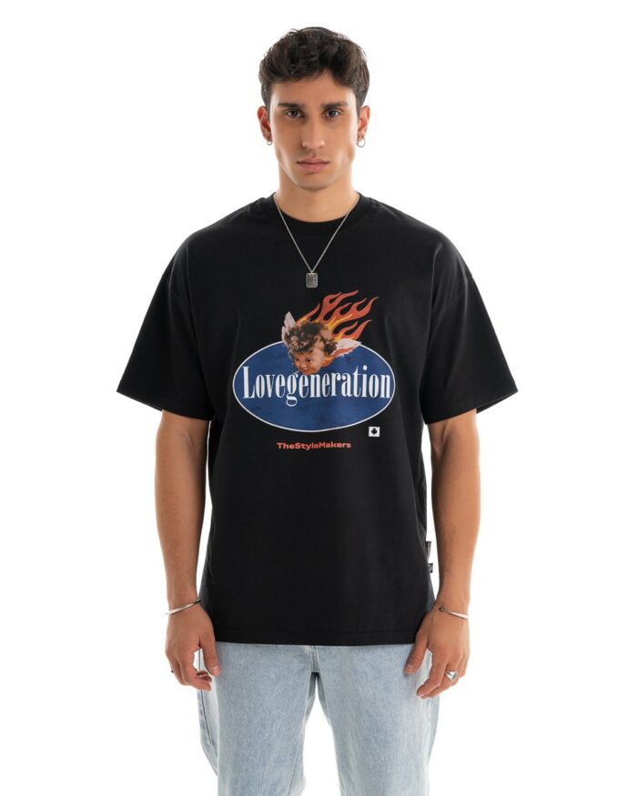Oversized T-Shirt TLO406 Black