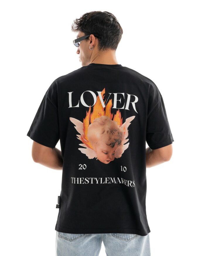 Oversized T-Shirt TLO407 Black