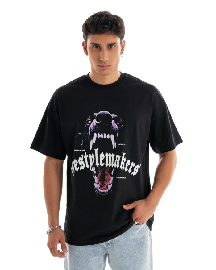 Oversized T-Shirt TLO408 Black