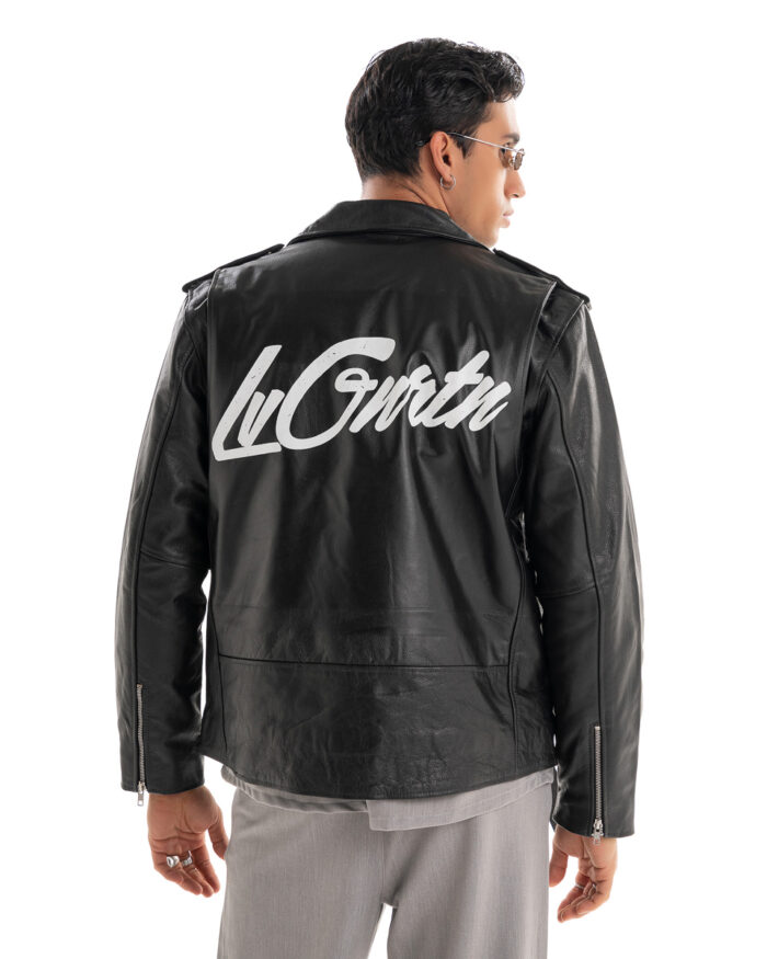 Real Leather Jacket Black