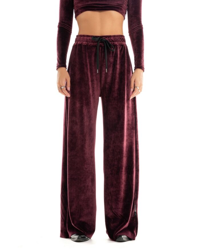 Velvet Καμπάνα Φόρμα Bordeaux