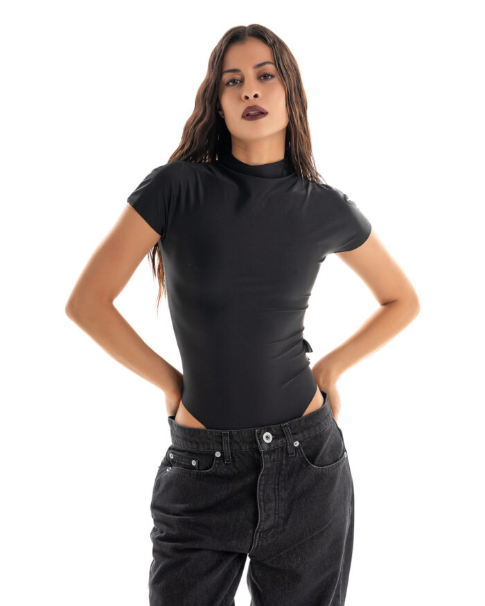Ελαστικό Κορμάκι Black