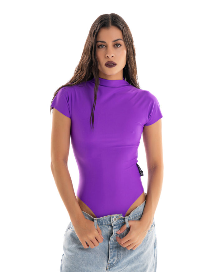 Ελαστικό Κορμάκι Purple