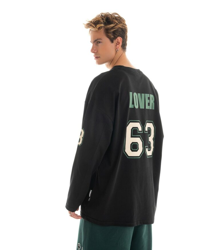 Long T-Shirt TLL384 Black