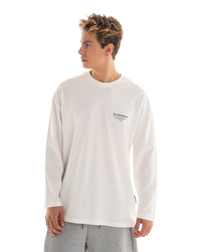 Long T-Shirt TLL414 Off-White