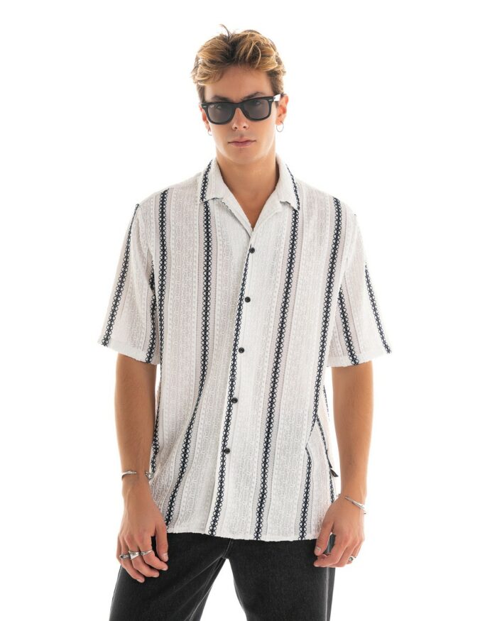 Oversized Shirt Embroidered