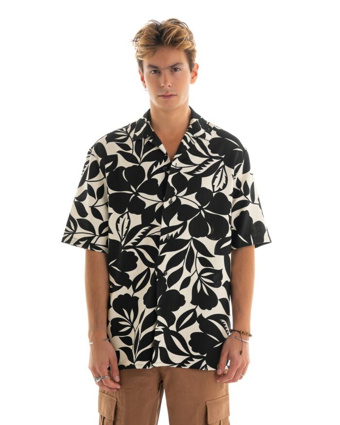 Oversized Shirt Leaves