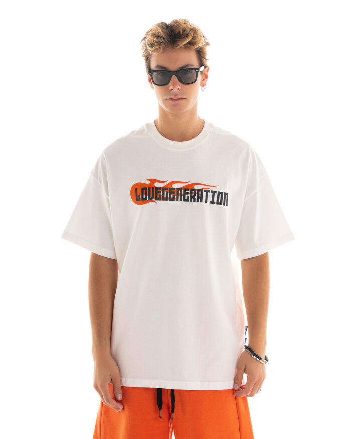 Oversized T-Shirt TLO412 Off-White