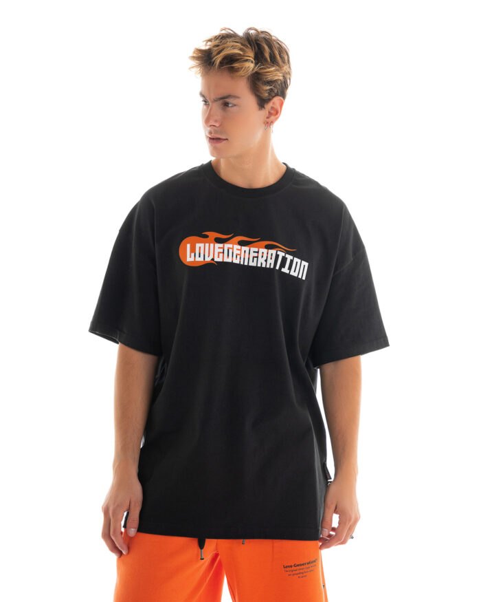 Oversized T-Shirt TLO412 Black