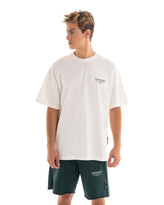 Oversized T-Shirt TLO414 Off-White