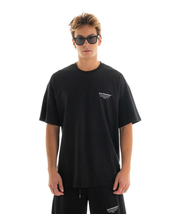 Oversized T-Shirt TLO414 Black