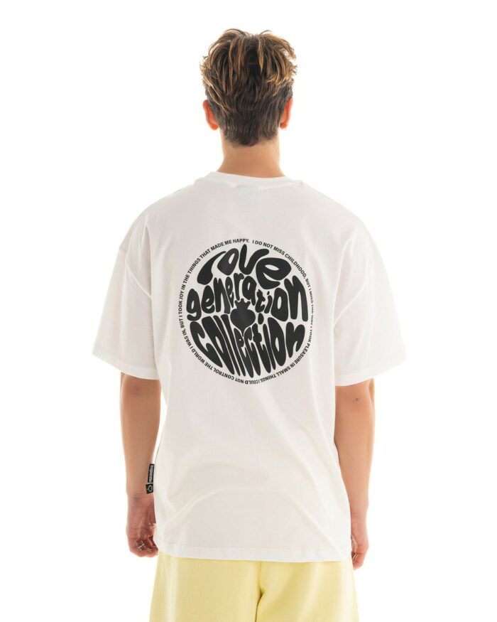 Oversized T-Shirt TLO415 Off-White