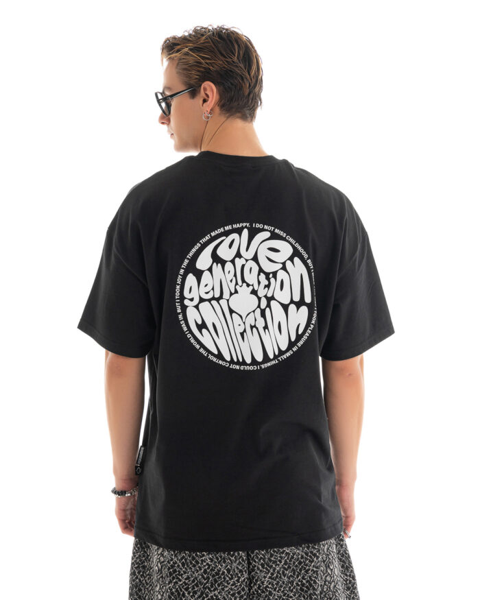 Oversized T-Shirt TLO415 Black