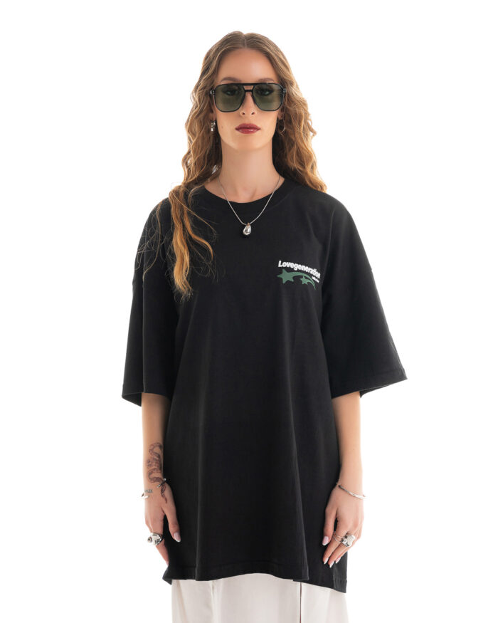 T-Shirt Boyfriend TLO413 Black