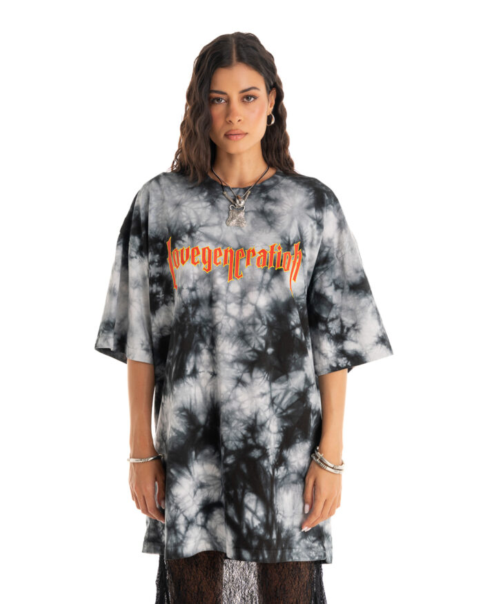 Boyfriend Oversized T-Shirt TDO336D Sky Cloud