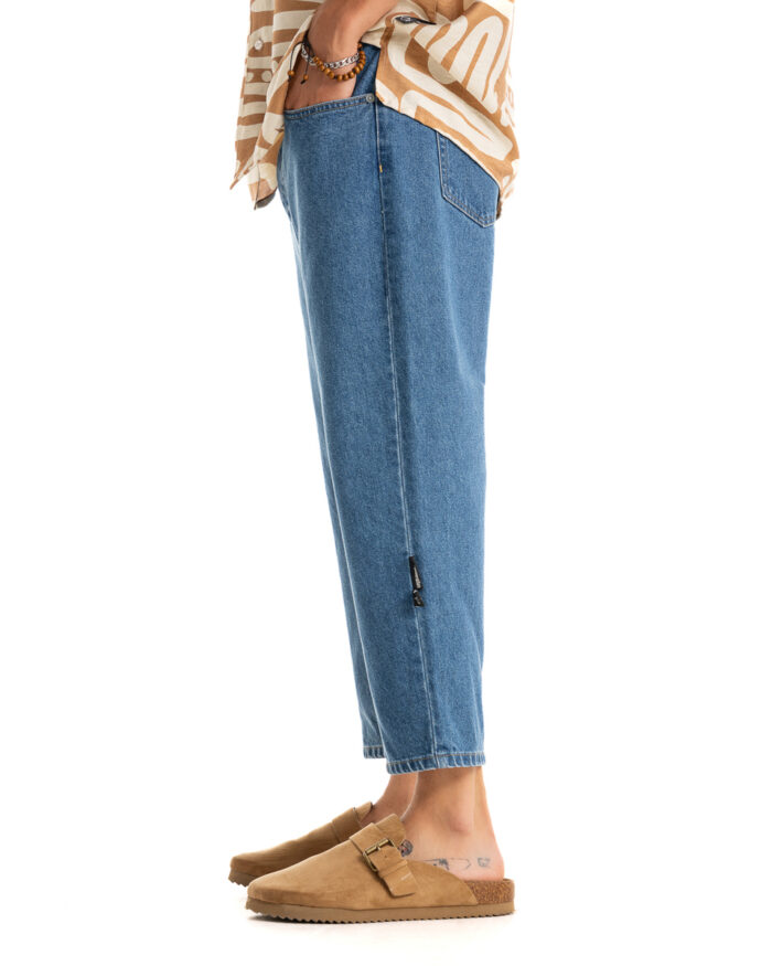 Jeans Blue Crop Fit