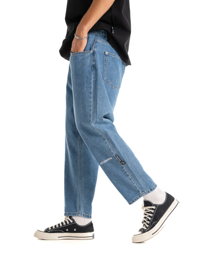 Jeans Blue Crop Fit 365