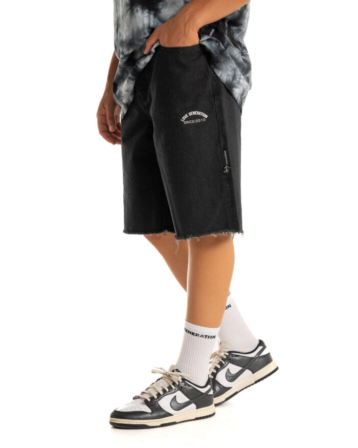 Jean Shorts Black 244