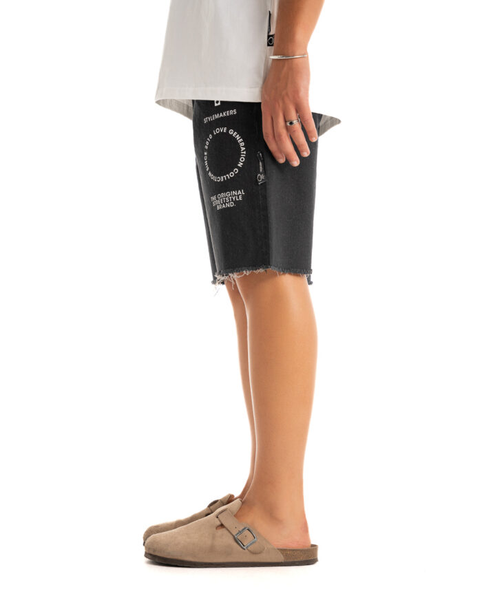 Jean Shorts Black 262