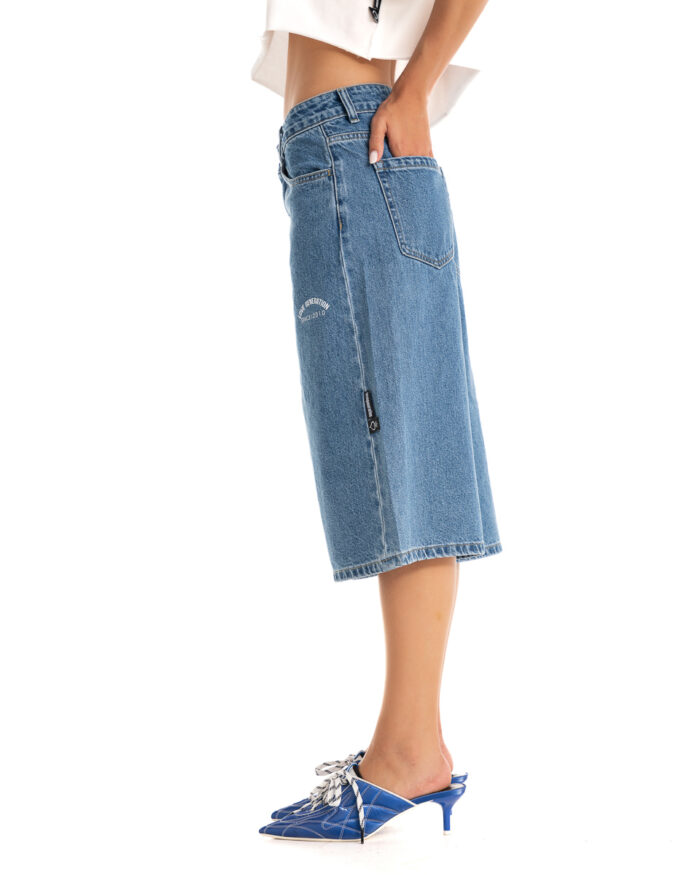 Jean Woman Shorts Blue 244