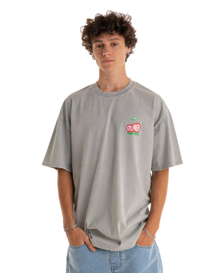 Oversized T-Shirt TDO391 Smoke Grey