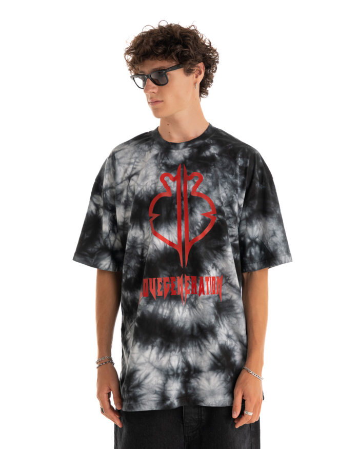 Oversized T-Shirt TDO417 Sky Cloud