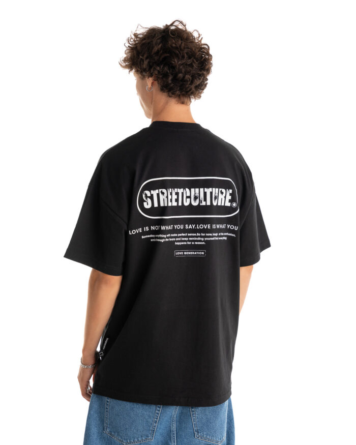 Oversized T-Shirt TLO302 Black